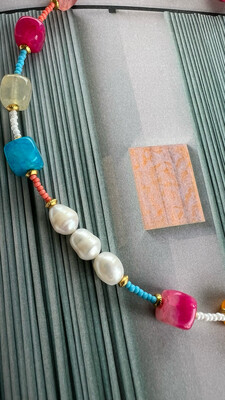 Pearls In Paradise Choker
