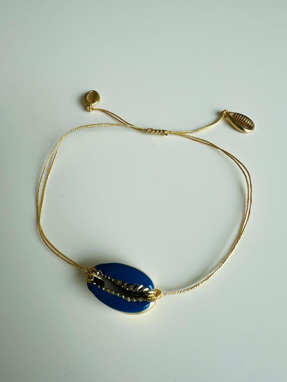 Blue Shell Bracelet 