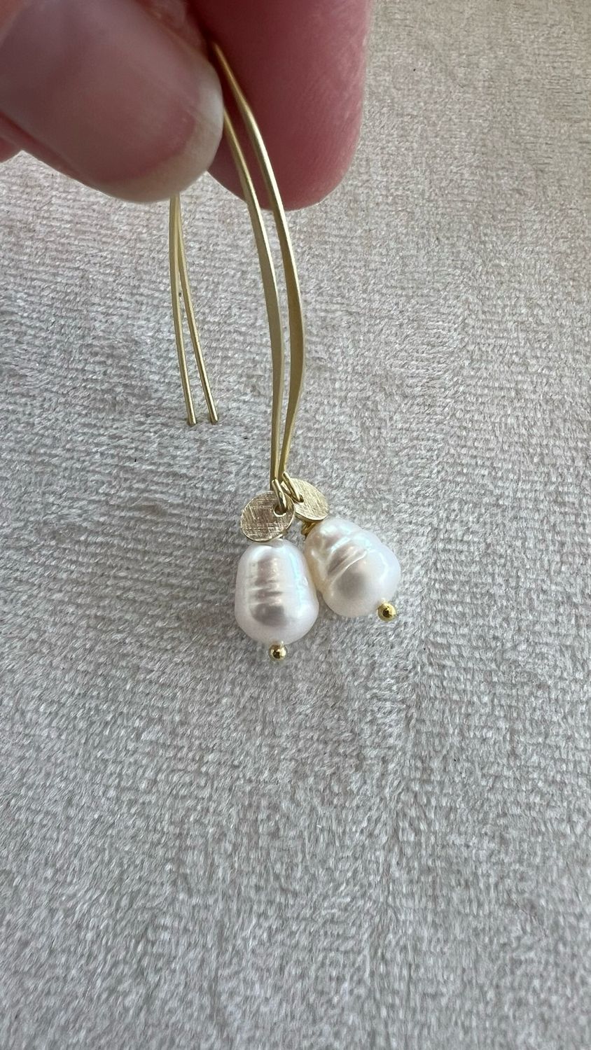 Pearls by night earrings
