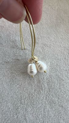 Pearls by night earrings