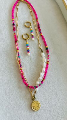 Pink Paradise earrings
