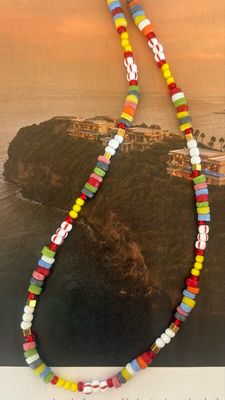 Color wave necklace