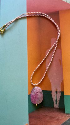 Beach pink agaat