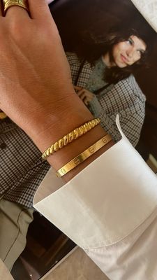 twisted cuff