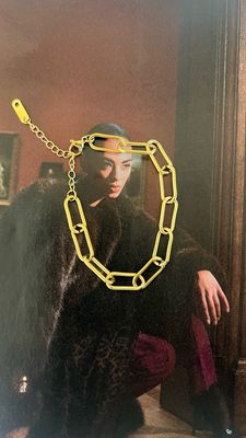 Bold link bracelet