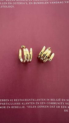 Golden Spiral Ear Cuff