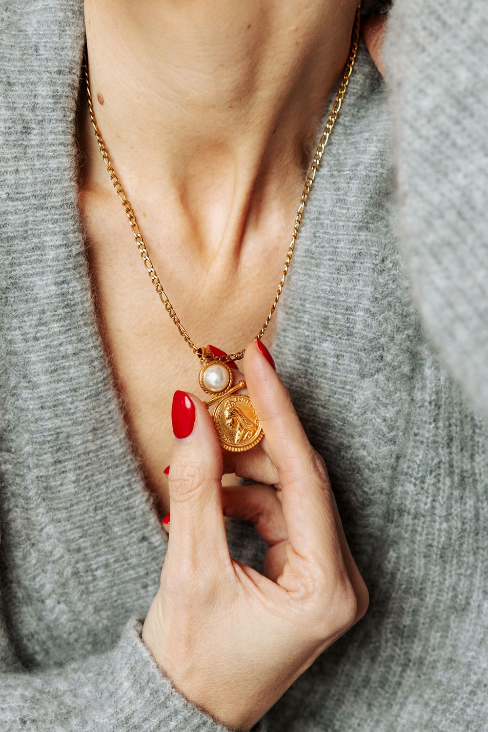 The Athena Coin Necklace