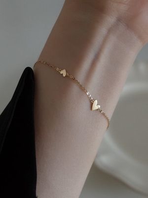 Petit coeur armbandje