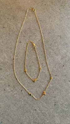 Petit coeur armbandje