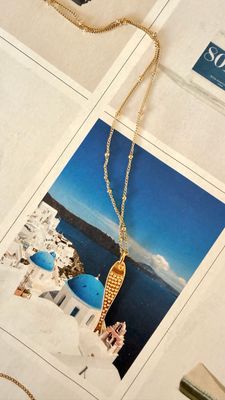 Santorini Sardine Necklace