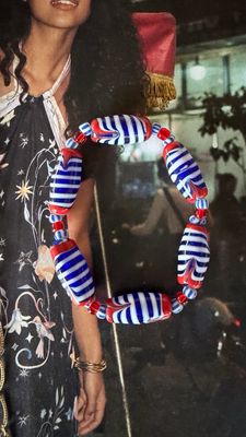 Candy cane bracelet 