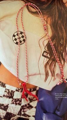 Coral Rebel Koordenketting