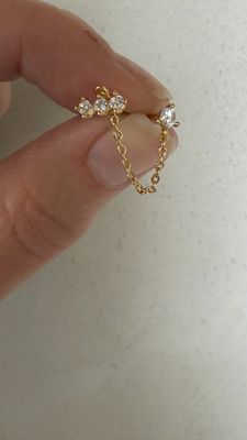 Celeste Chain Stud 