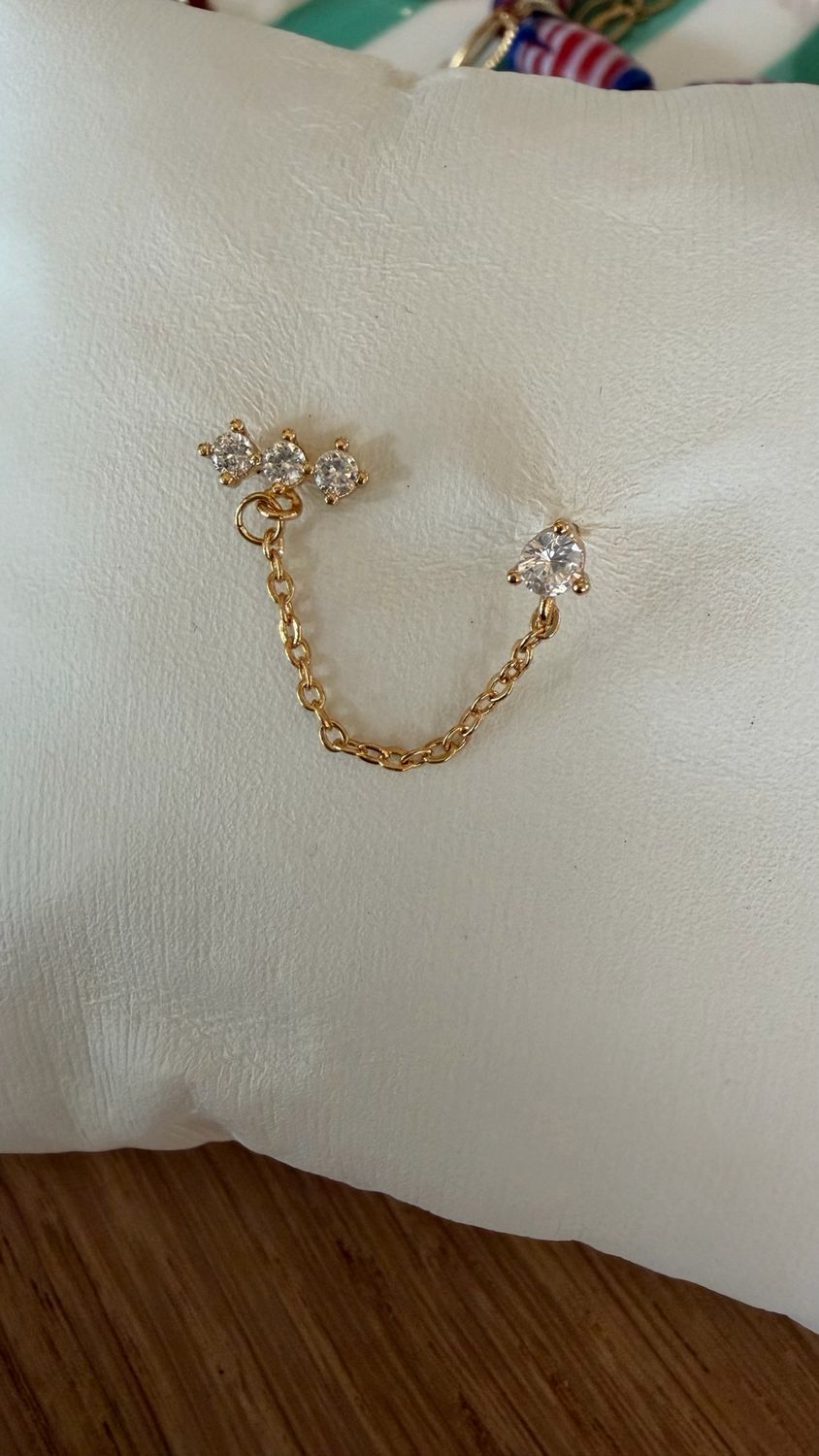 Celeste Chain Stud 