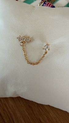 Celeste Chain Stud 