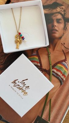 Lobster Love Necklace 🦞❤️