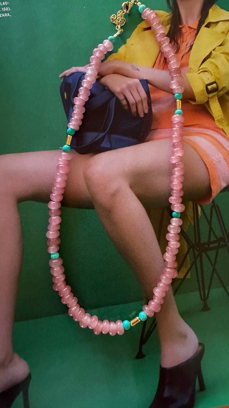 Rosé Riviera Necklace