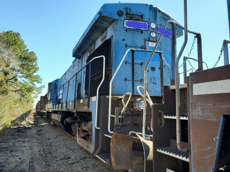 GE B23-7 diesel locomotives for parts