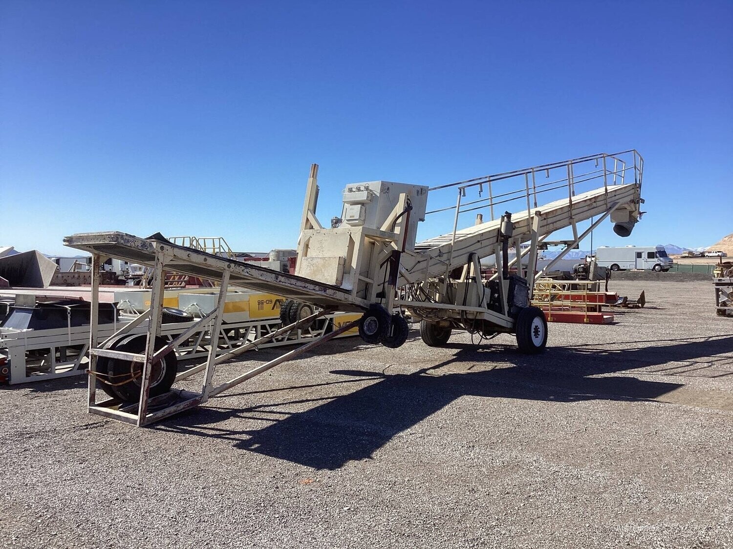 Rail Car Unloading Conveyor