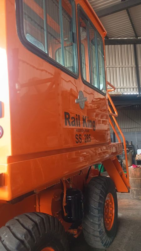 Refurbished 2008 Rail King 285 with rebuilt transmission and remanufactured Tier 3 Cummins diesel