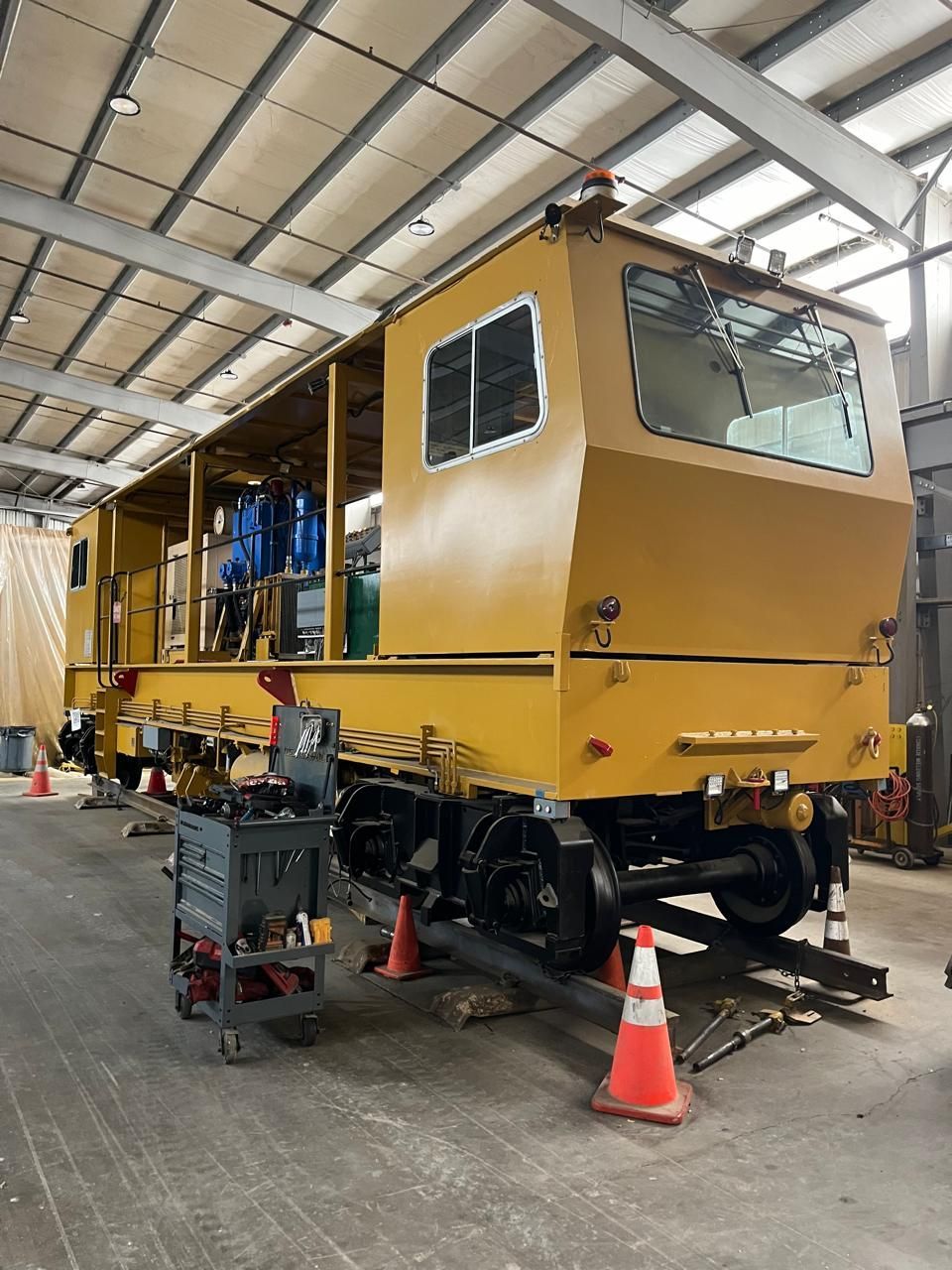 Reconditioned Plasser American PTS 61 Track Stabilizer - available for sale or rental Reconditioned Plasser American PTS 61 Track Stabilizer - available for sale or rental