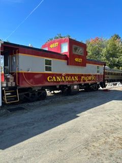 Beautiful restored live in caboose ! Beautiful restored live in caboose !
