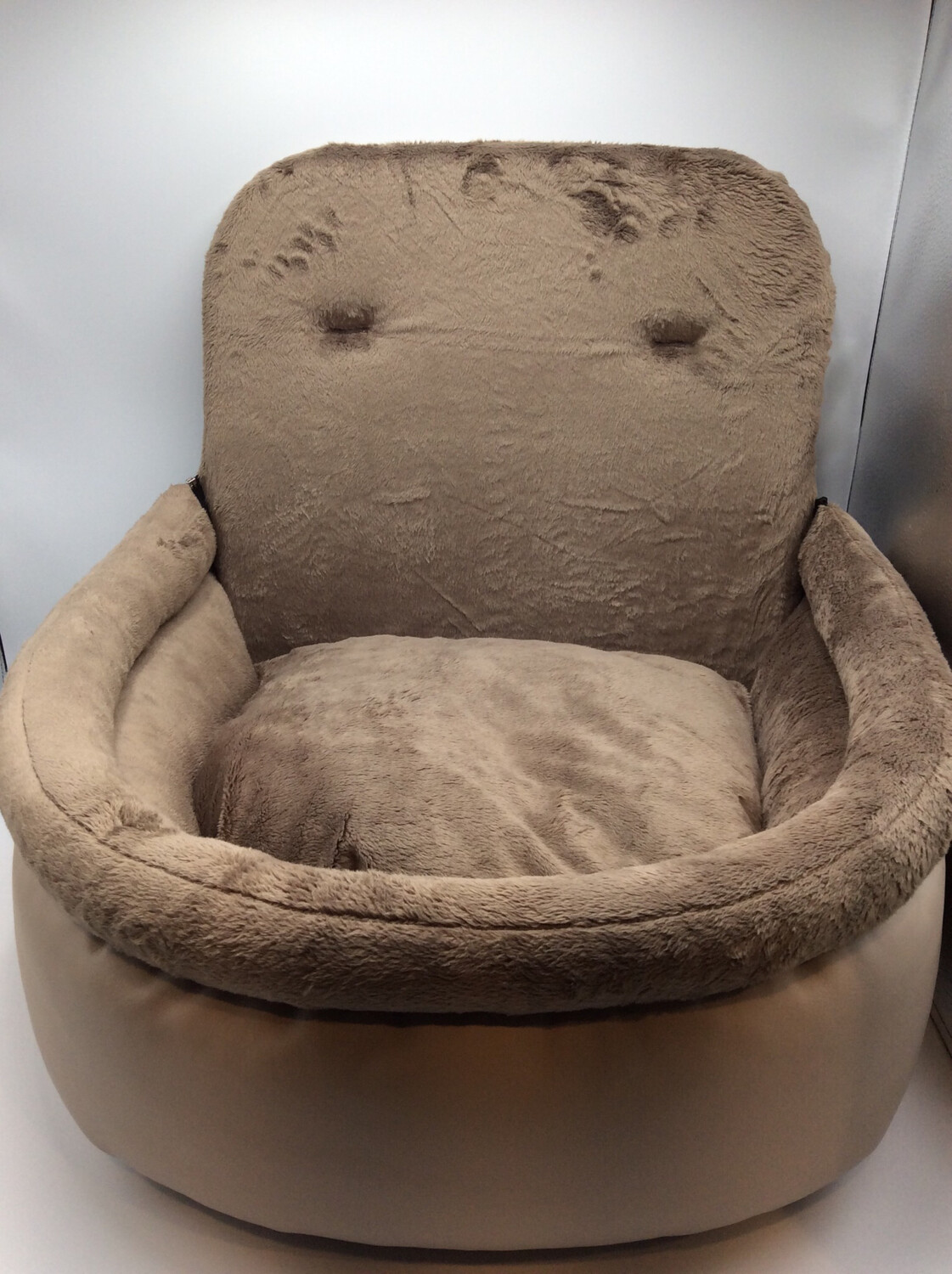 Autostoel Beige/bruin Groot Autostoel Beige/bruin Groot