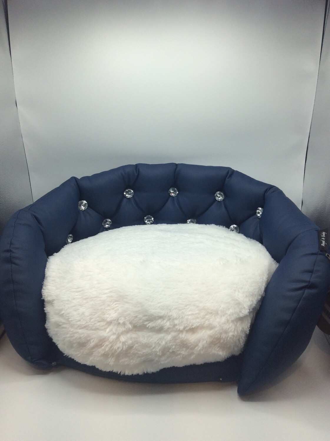 Luxe Zetel Blauw/wit Luxe Zetel Blauw/wit