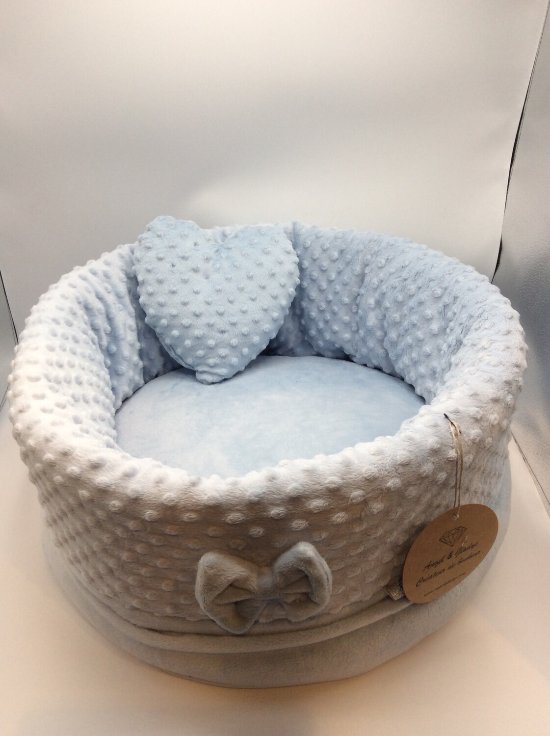 Mand Bubble gum blauw Mand Bubble gum blauw
