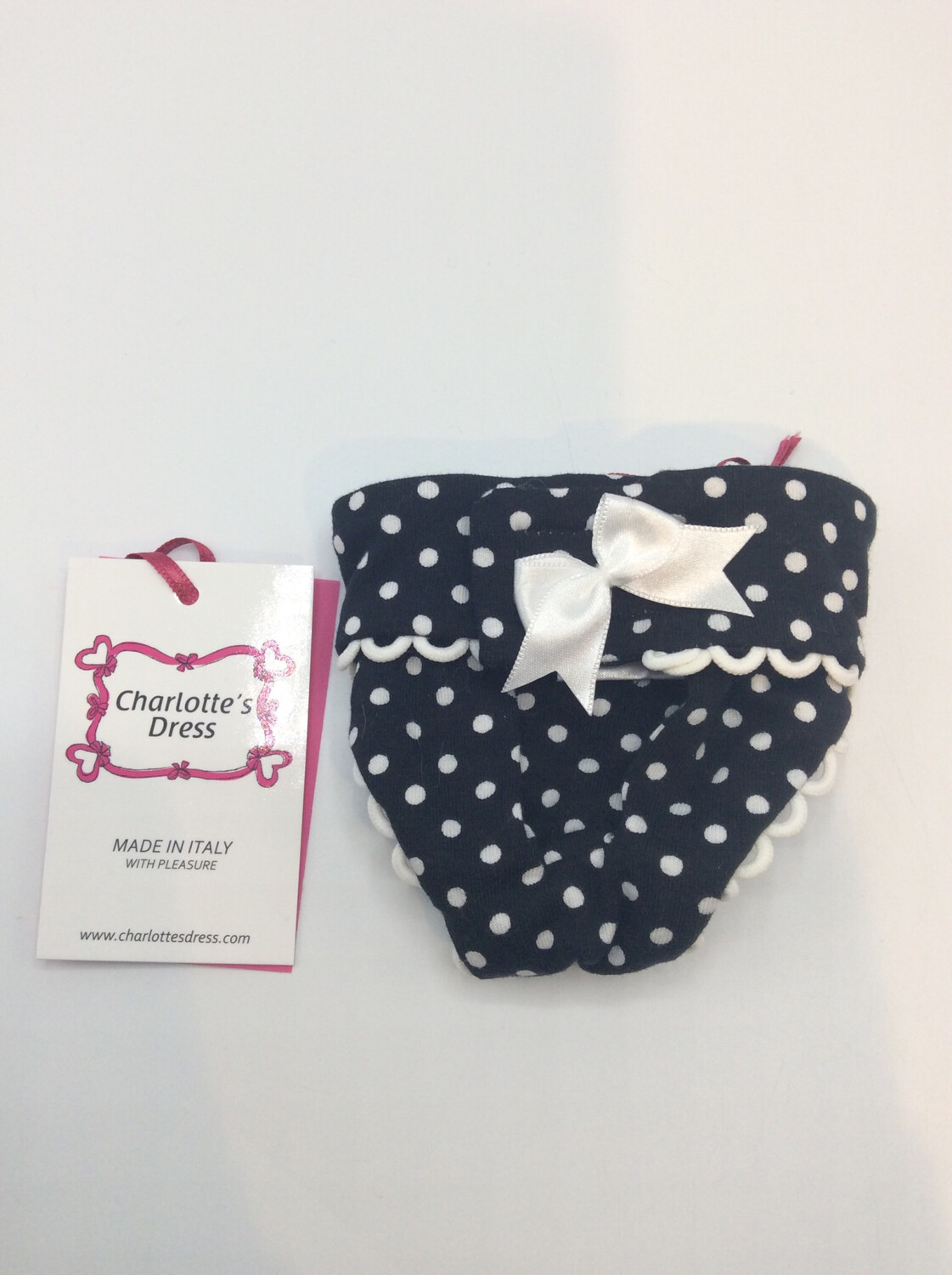 Panty Hollis Black Polka Dots XS Panty Hollis Black Polka Dots XS