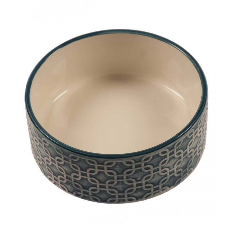 Feeding Bowl Deco Azur Ø16cm Feeding Bowl Deco Azur Ø16cm