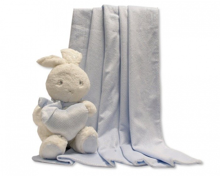Blauw Deken Met Konijn Blauw Deken Met Konijn