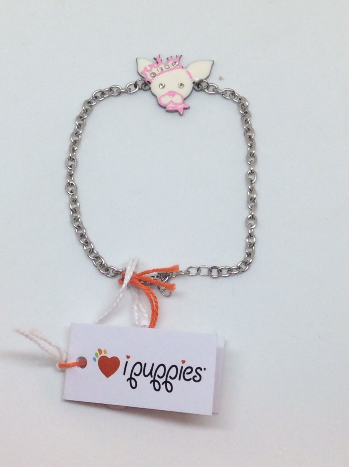 Armband chihuahua roze Armband chihuahua roze