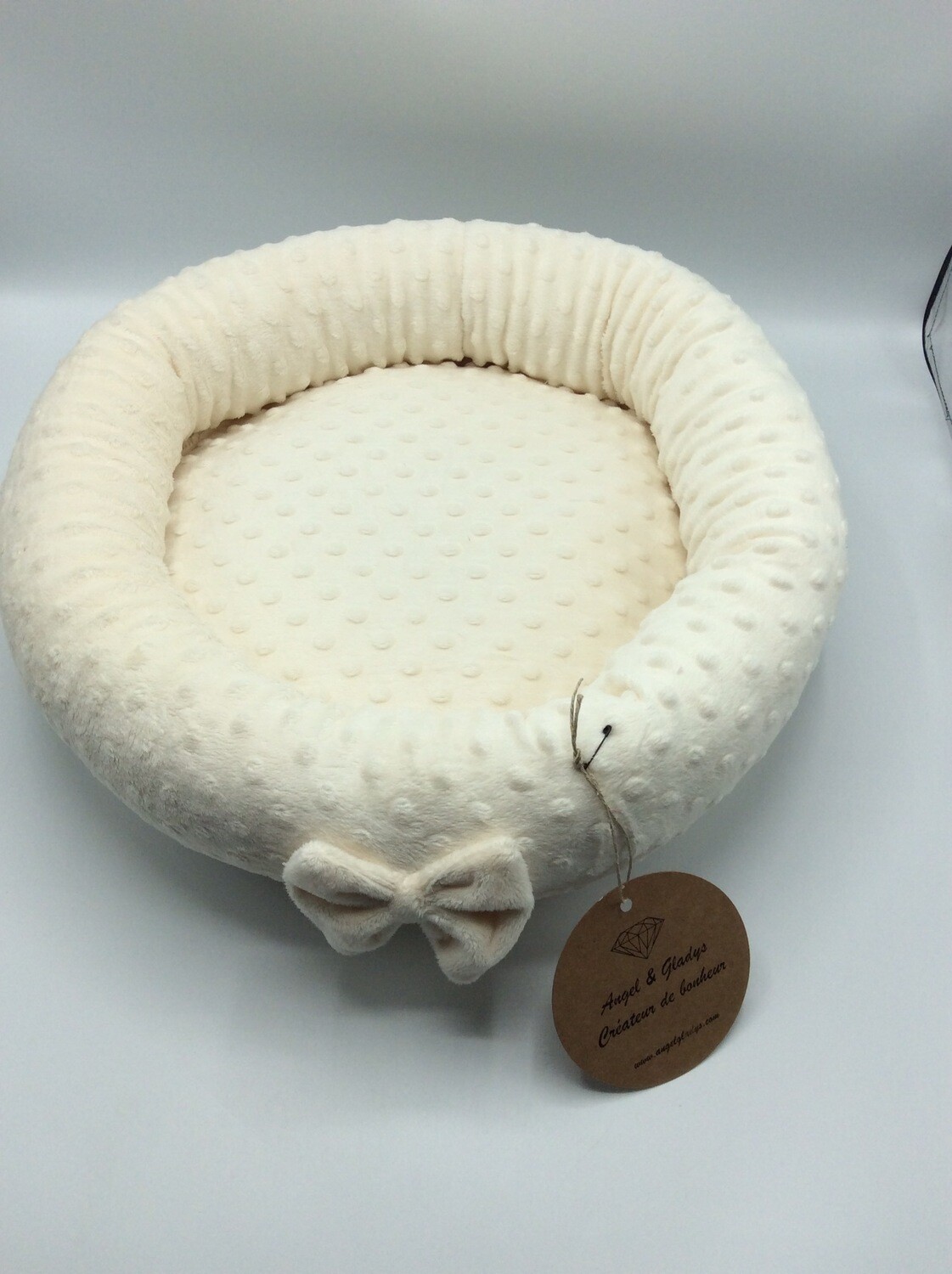 Ronde mand Bubble gum beige Ronde mand Bubble gum beige