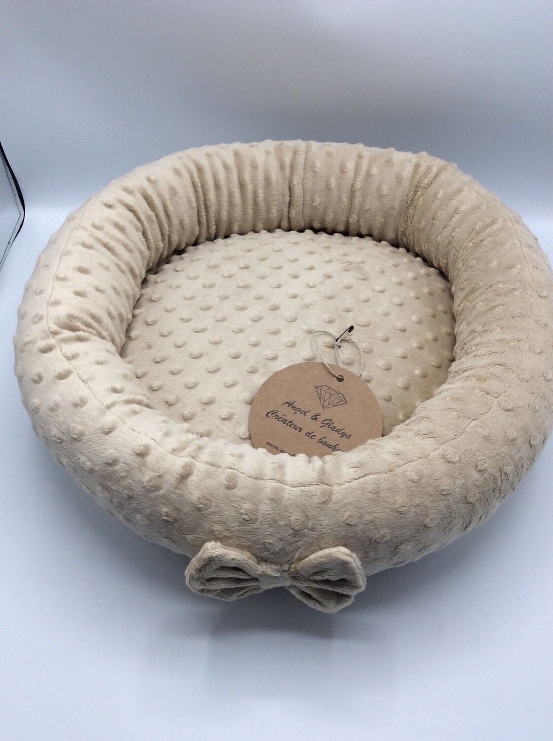 Ronde mand 50cm caramel Ronde mand 50cm caramel