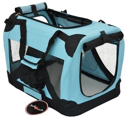 Plooibare kennel blauw Plooibare kennel blauw