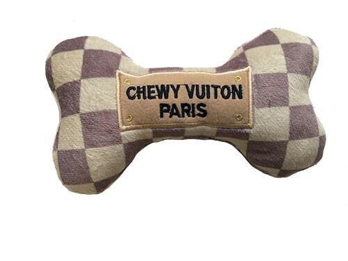 Checker Chewy Vuiton Bone S Checker Chewy Vuiton Bone S