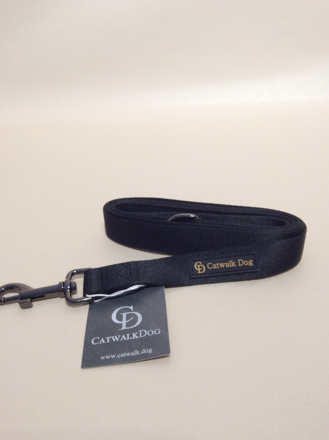 Canvas Leash black/Gun metal Canvas Leash black/Gun metal