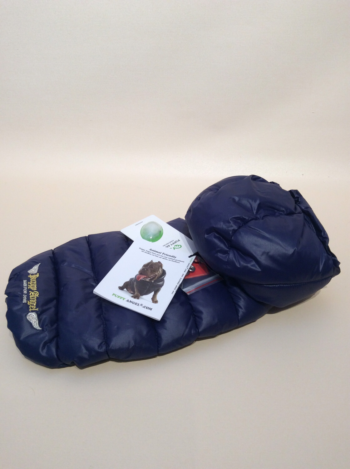 Padding with detachable hood navy Padding with detachable hood navy
