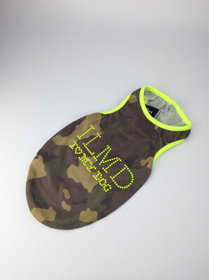 Shirt fluo camouflage S