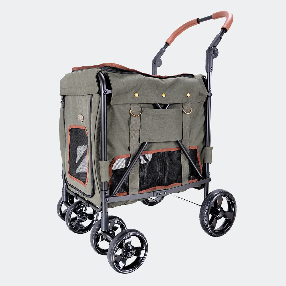 Gentle giant pet wagon army green