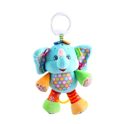 Blue elephant musical toy
