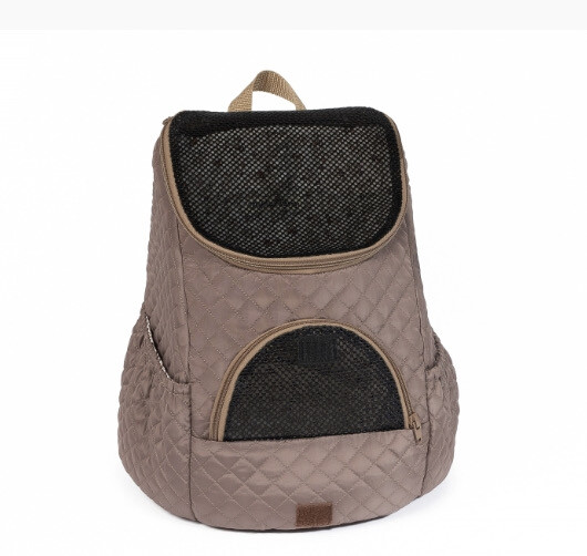 Front backpack brun