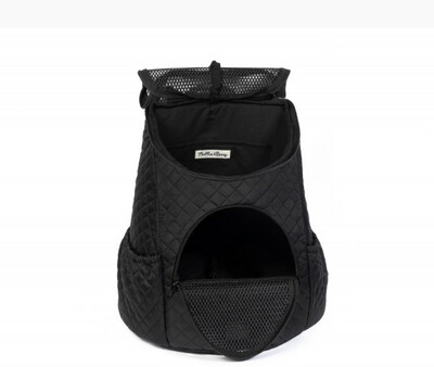 Front backpack noir
