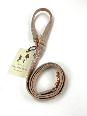 Leash pink suede+lace gold´´