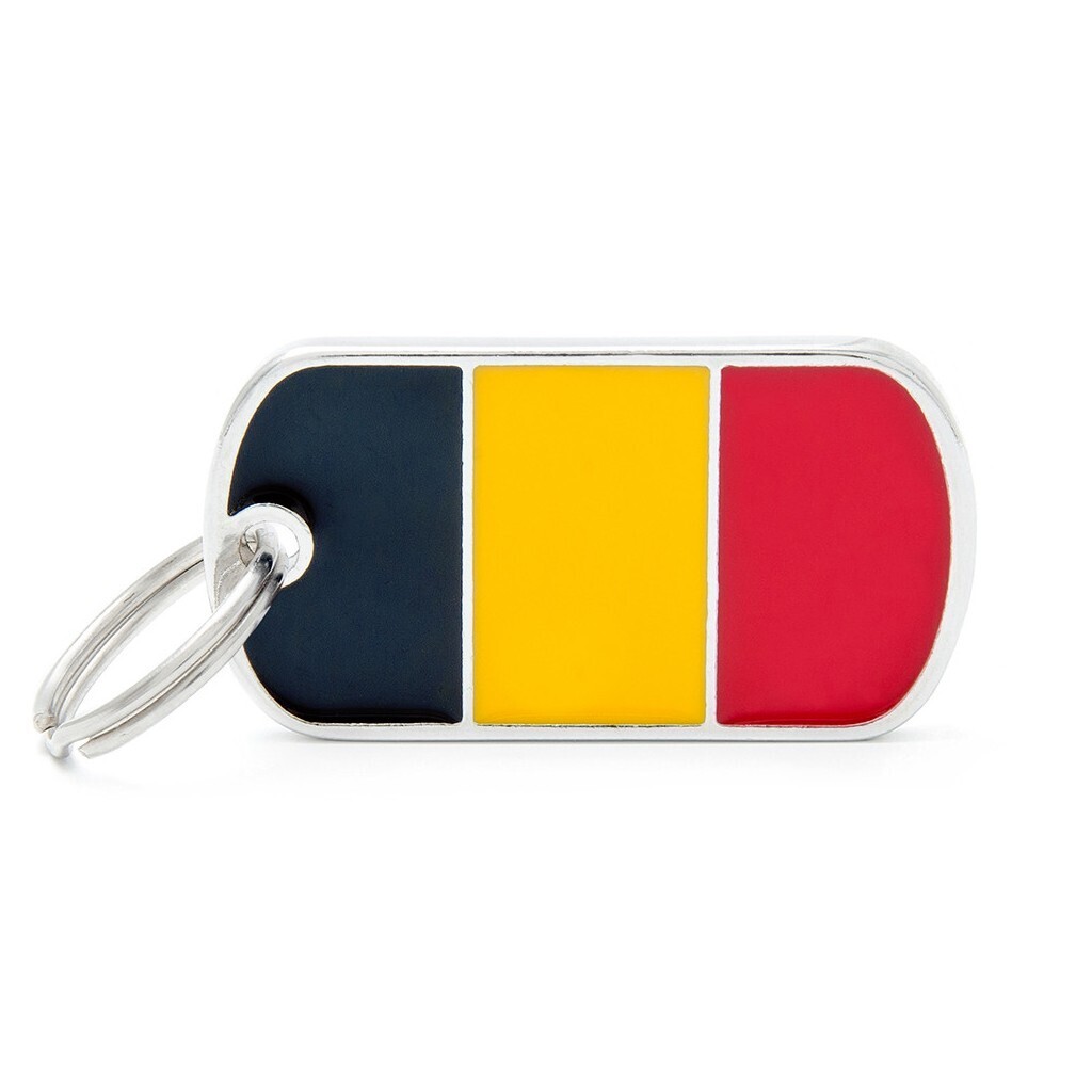 Belgian flag ID-tag