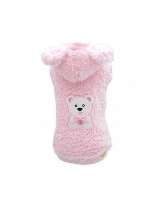 Puffy nounours hoodie pink (XXS without hoodie)