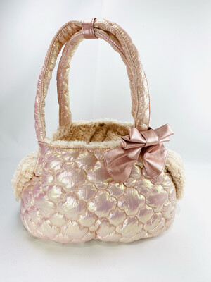 City bag rose pearlescent “limited edition”