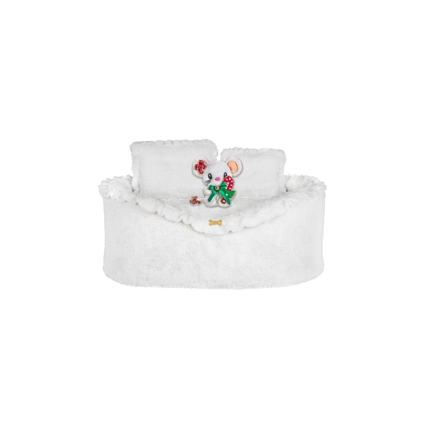 White sofa & Topomio Christmas toy