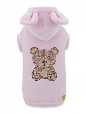 Teddy bear nailstuds hoodie